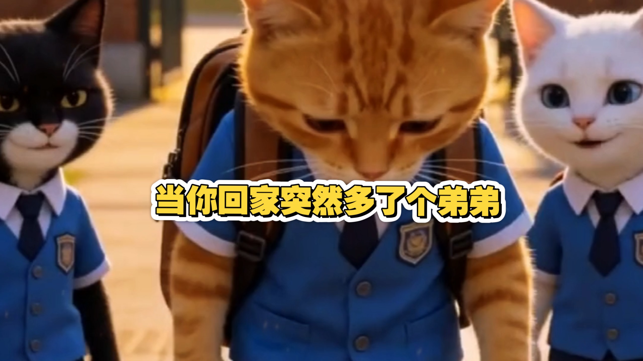 当你回家突然多了个弟弟 #橘猫情感 #橘猫情感 #AI橘猫 #萌宠出道计划