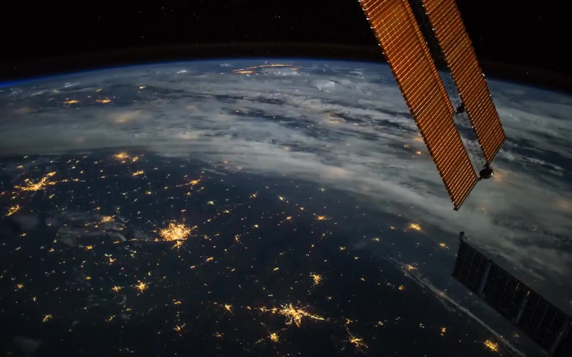 nasa航拍地球延时短片宁静之美