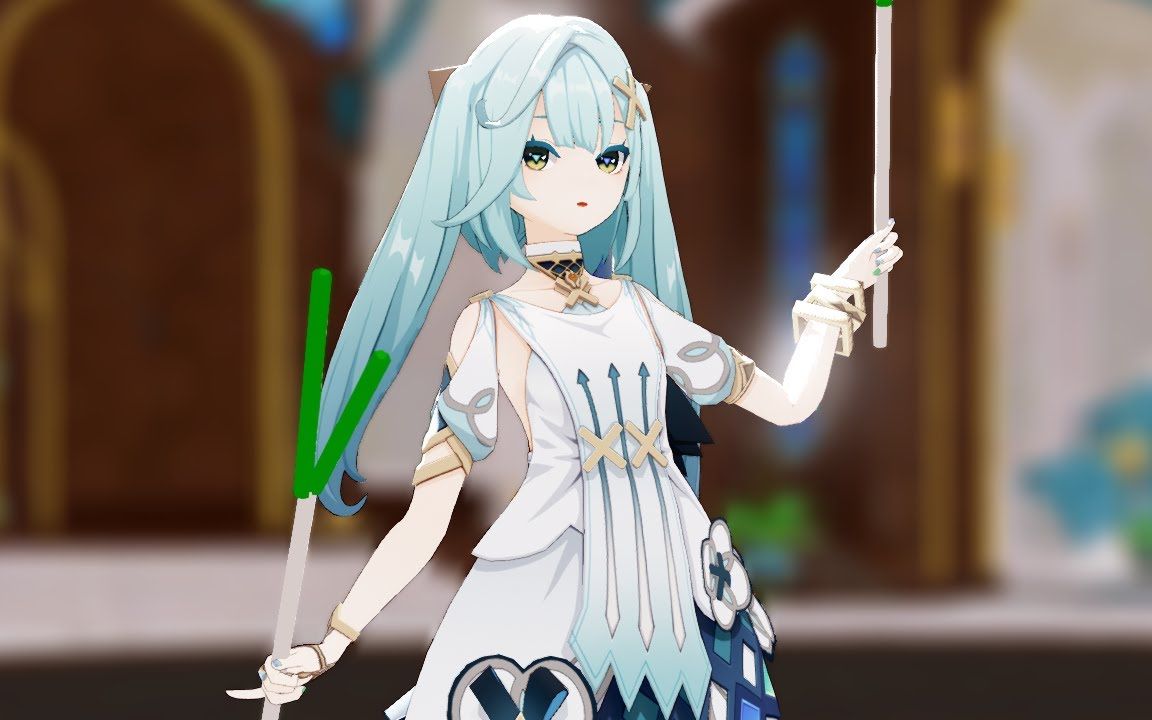 【原神MMD】珐露珊的甩葱歌【搬运】