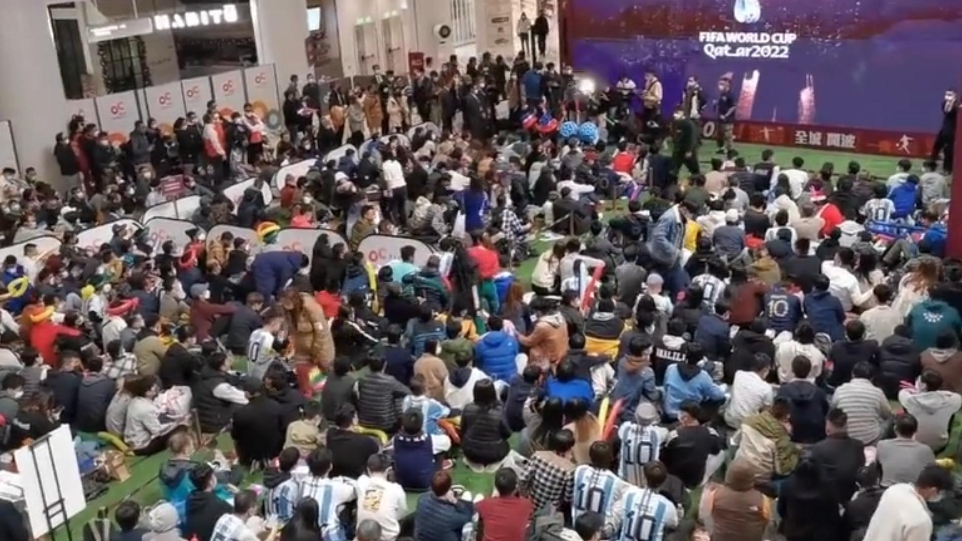 全世界都爱梅西之香港球迷看决赛