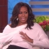 前美国第一夫人米歇尔Michelle Obama在艾伦秀讲述自己的后白宫生活