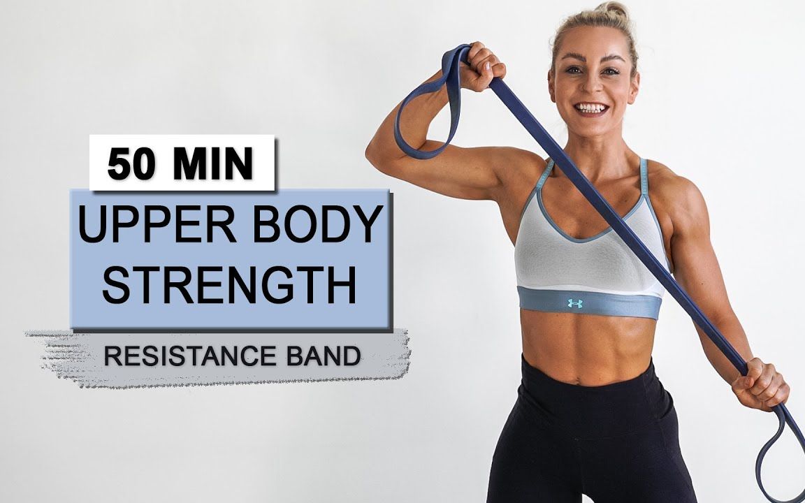 【fitness__kaykay50分钟全身阻力带训练 力量·体形和燃脂·HIIT Finisher】神速蜗牛zxcsgo哔哩哔哩视频