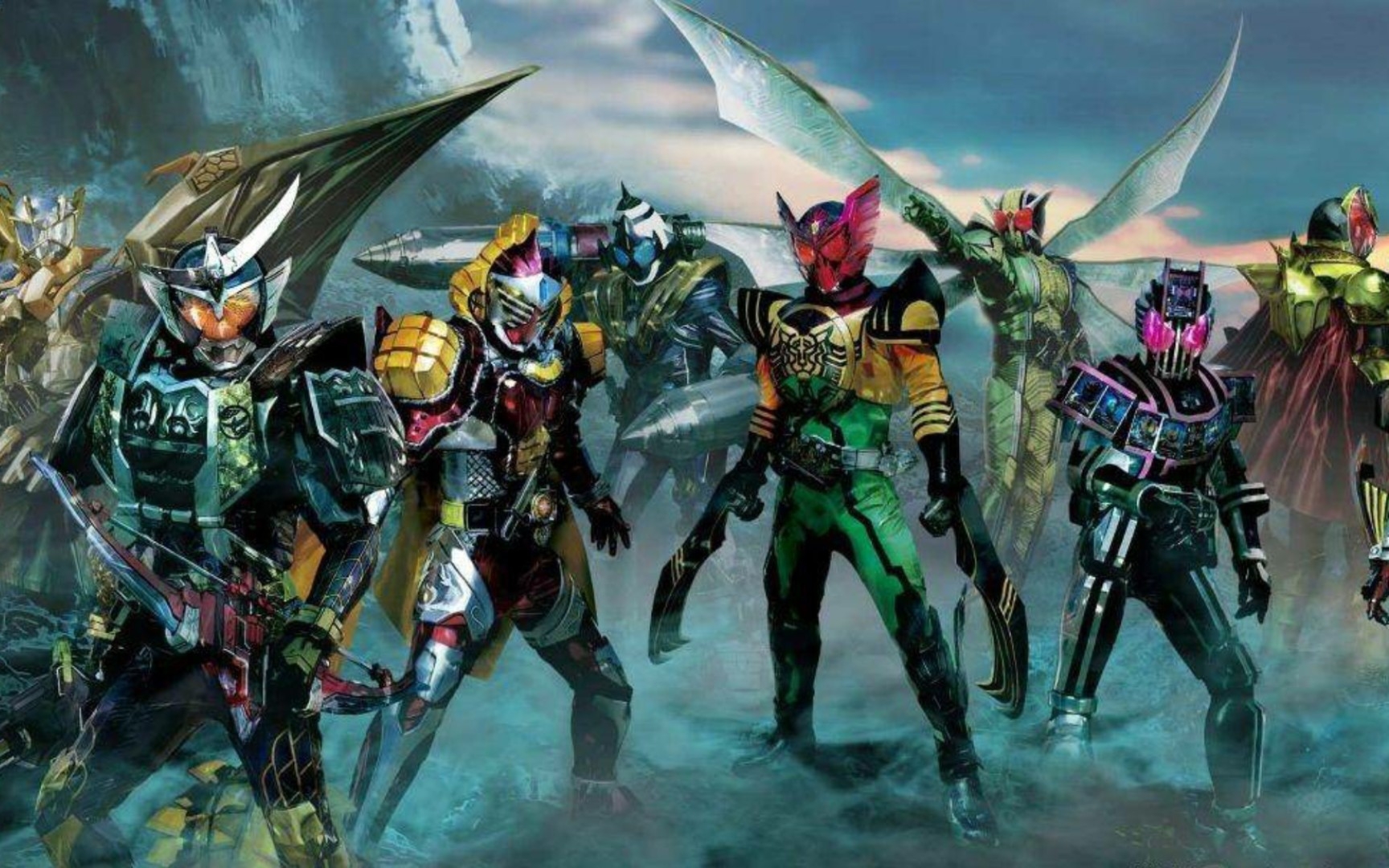 kamen rider 谁还不喜欢假面骑士呢【超燃变身】剪辑