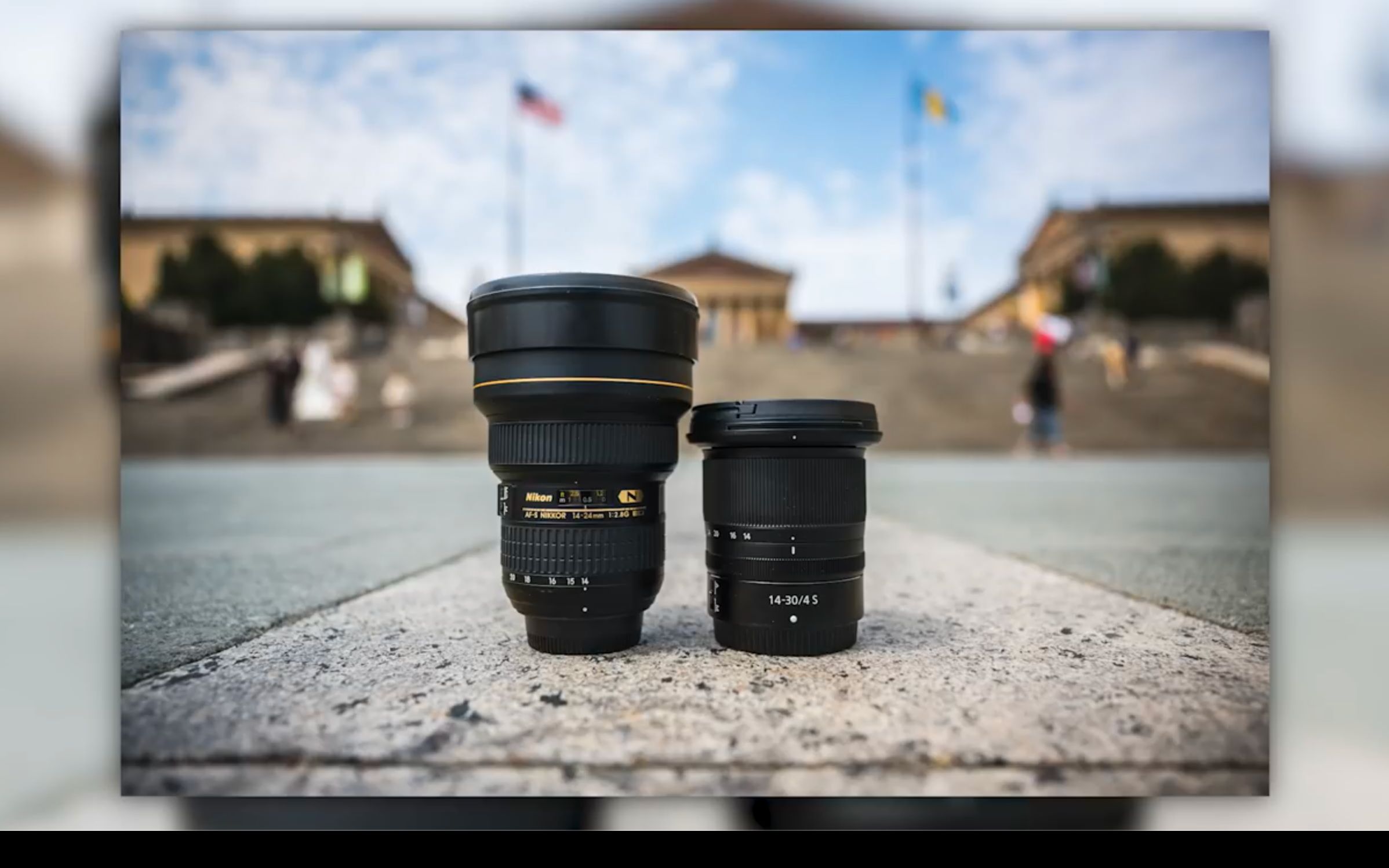 尼康超广角镜头Nikon Z 14-30 f4 S vs Nikon 14-24 f2.8 对比评测-哔哩哔哩