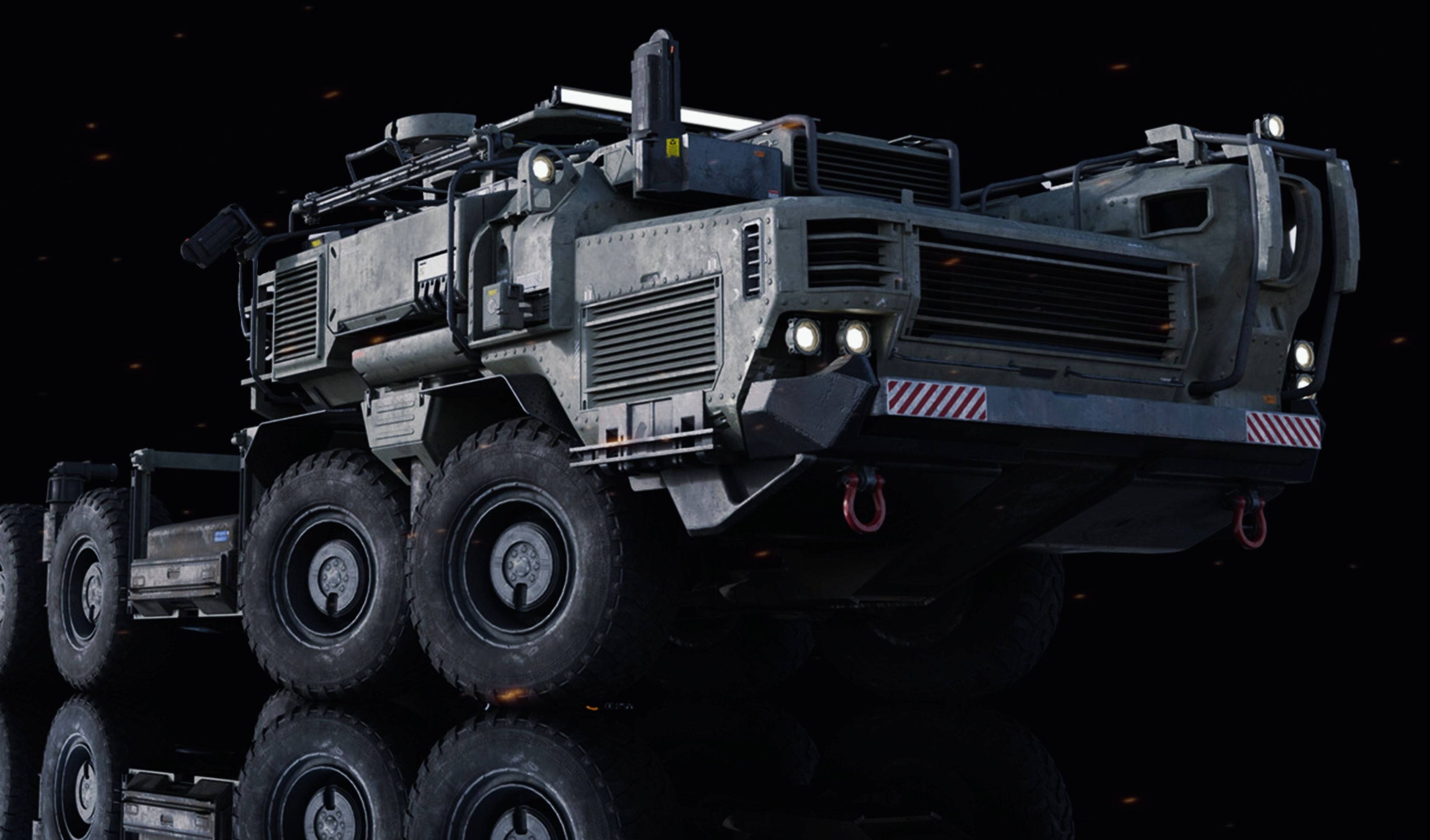 概念设计： 军用多功能运输车2.0