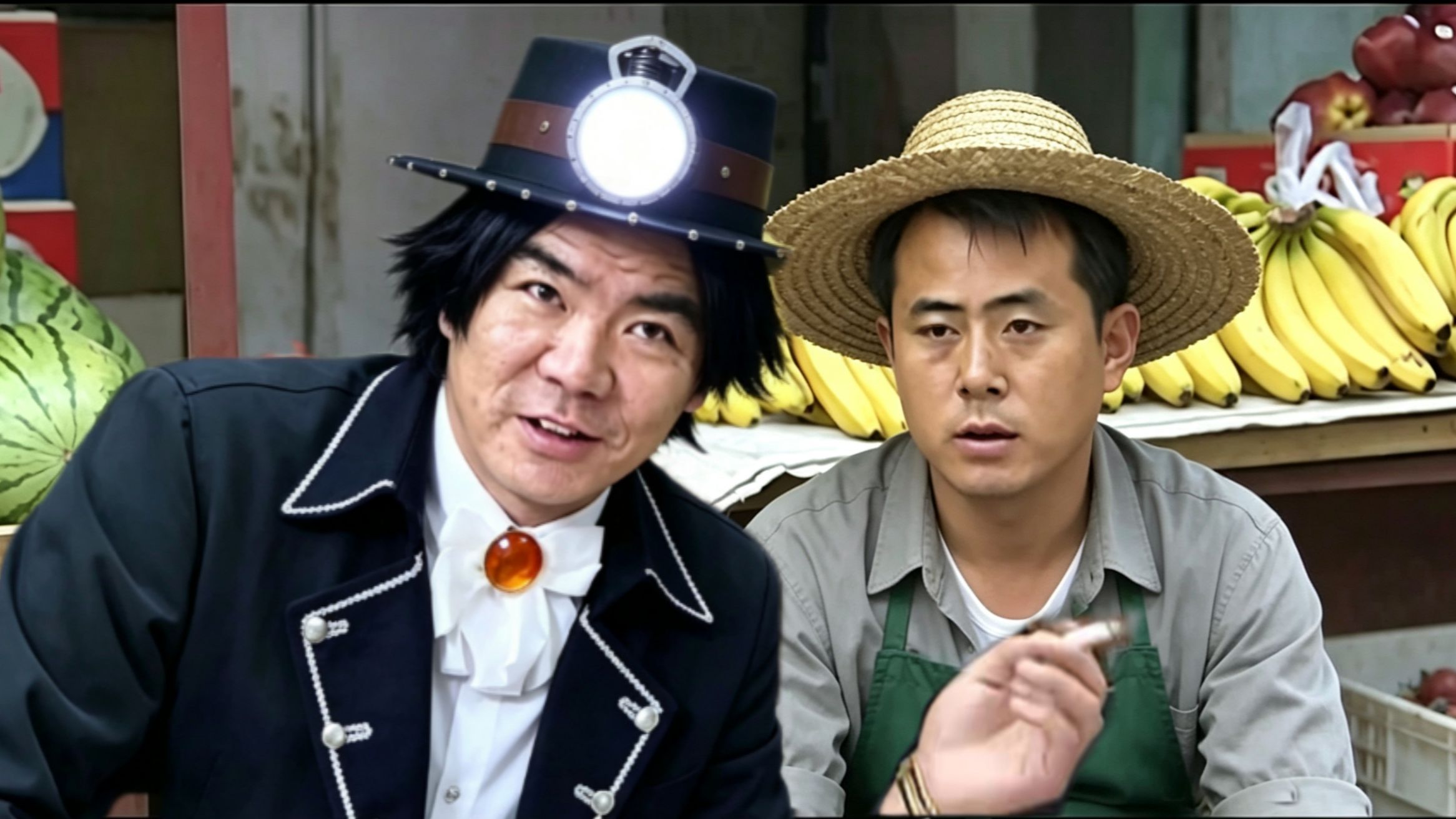 华强买瓜，但都是第五人格要素