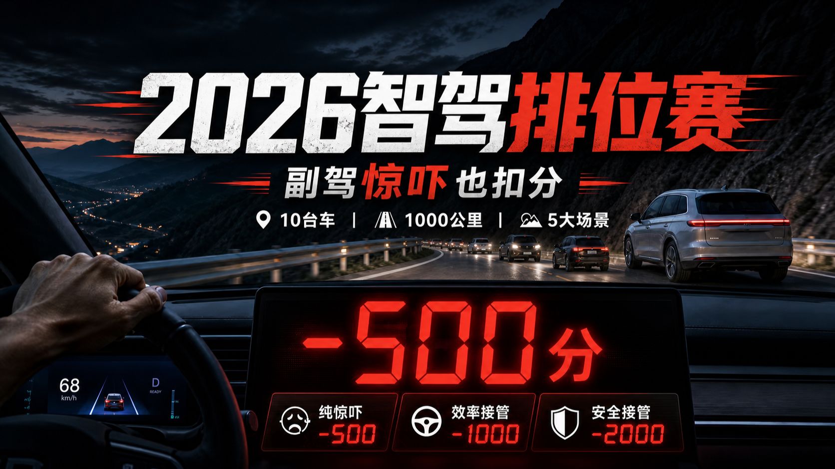 2026智驾安全了吗？10台车跑完，答案很意外