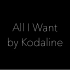 Kodaline - All I Want (Covered by Miki Ratsula)