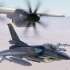 驾驶单垂尾的F16战斗机，进行空中手术刀！它的结局会如何？DCS