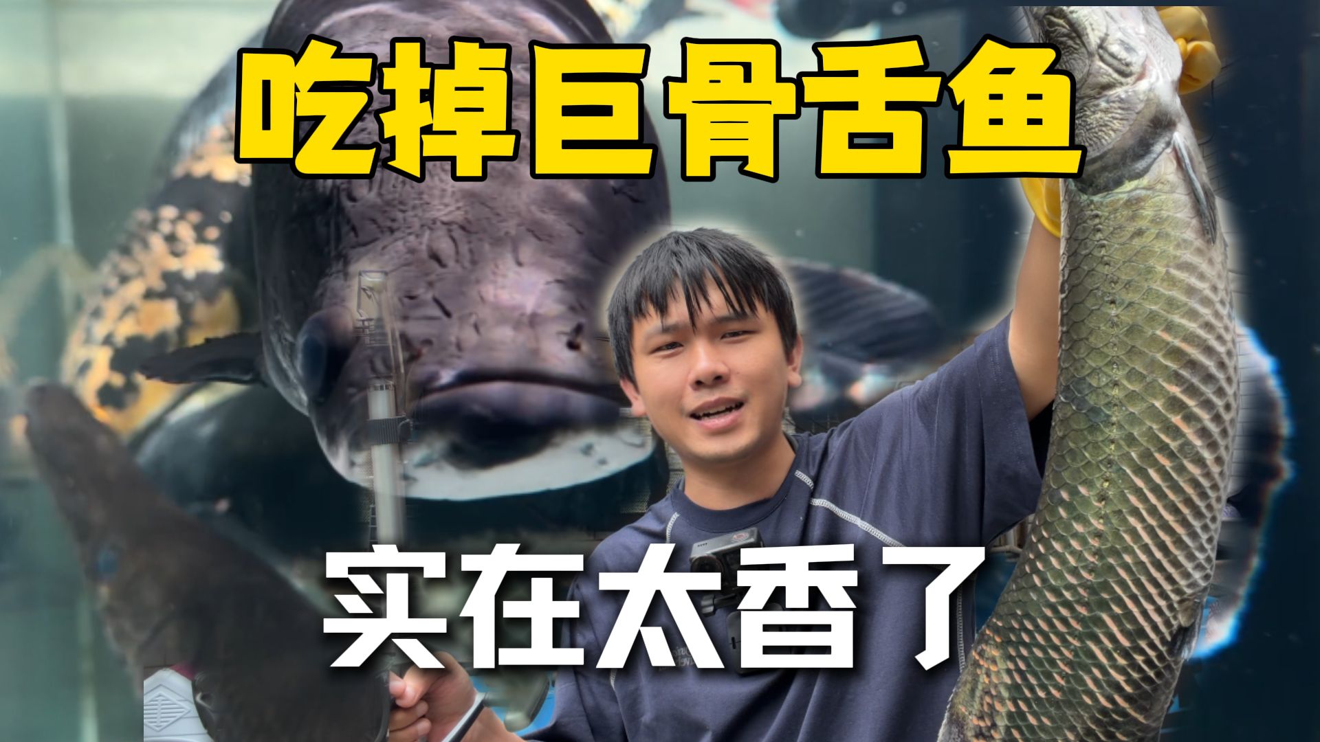养了三年的巨骨舌鱼，没想到这么好吃？！到底是赚还是亏了！
