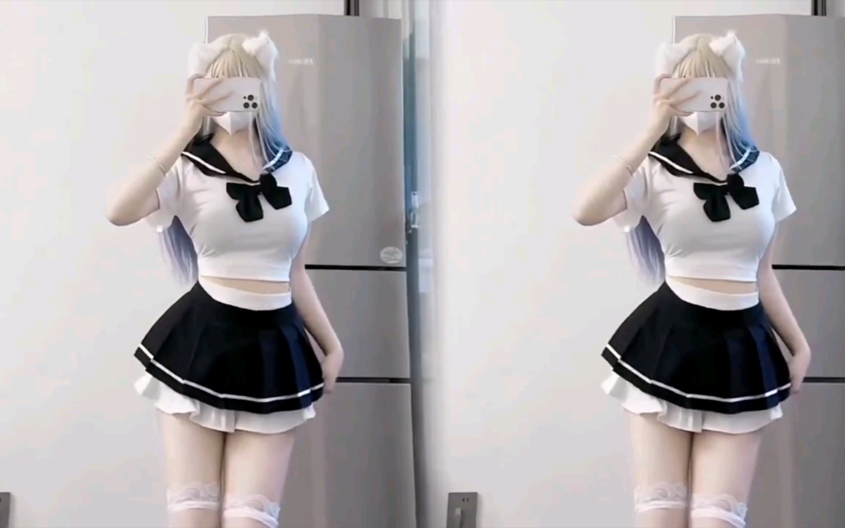 Big long legs and small waist shake it to your heart!
