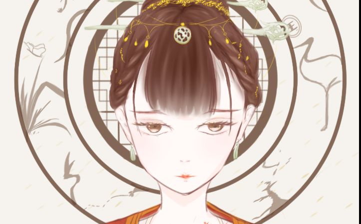 【指绘】古装小姐姐【autodesk sketchbook】