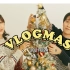 VLOGMAS#07 | 人生第一棵圣诞树 | 圣诞写真预览Reaction | 创业故事：冒雨连夜发货