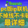 最详细泰拉瑞亚pc版ip联机教程，100%成功/不卡顿，不掉线，附加免费联机群号_泰拉瑞亚_教程