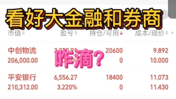 房地产继续看好,我还看好券商和银行,咋滴?哔哩哔哩bilibili