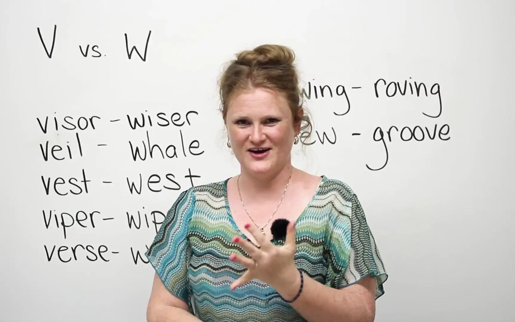 前方高萌!咬唇音!v和w如何正确发音