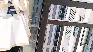 17岁高中生cos了可爱的芙芙喵❤️