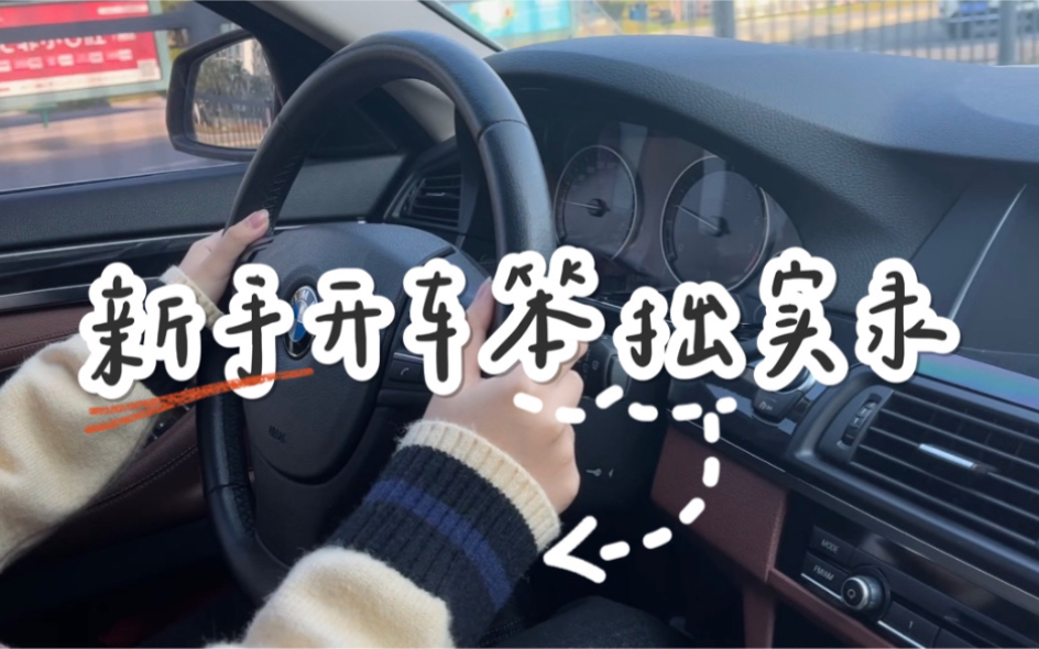 新手女司机的第一次上路｜事实证明考了驾照也不会开车