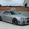 【4K】1999 Nissan Skyline R34 GTR V-Spec