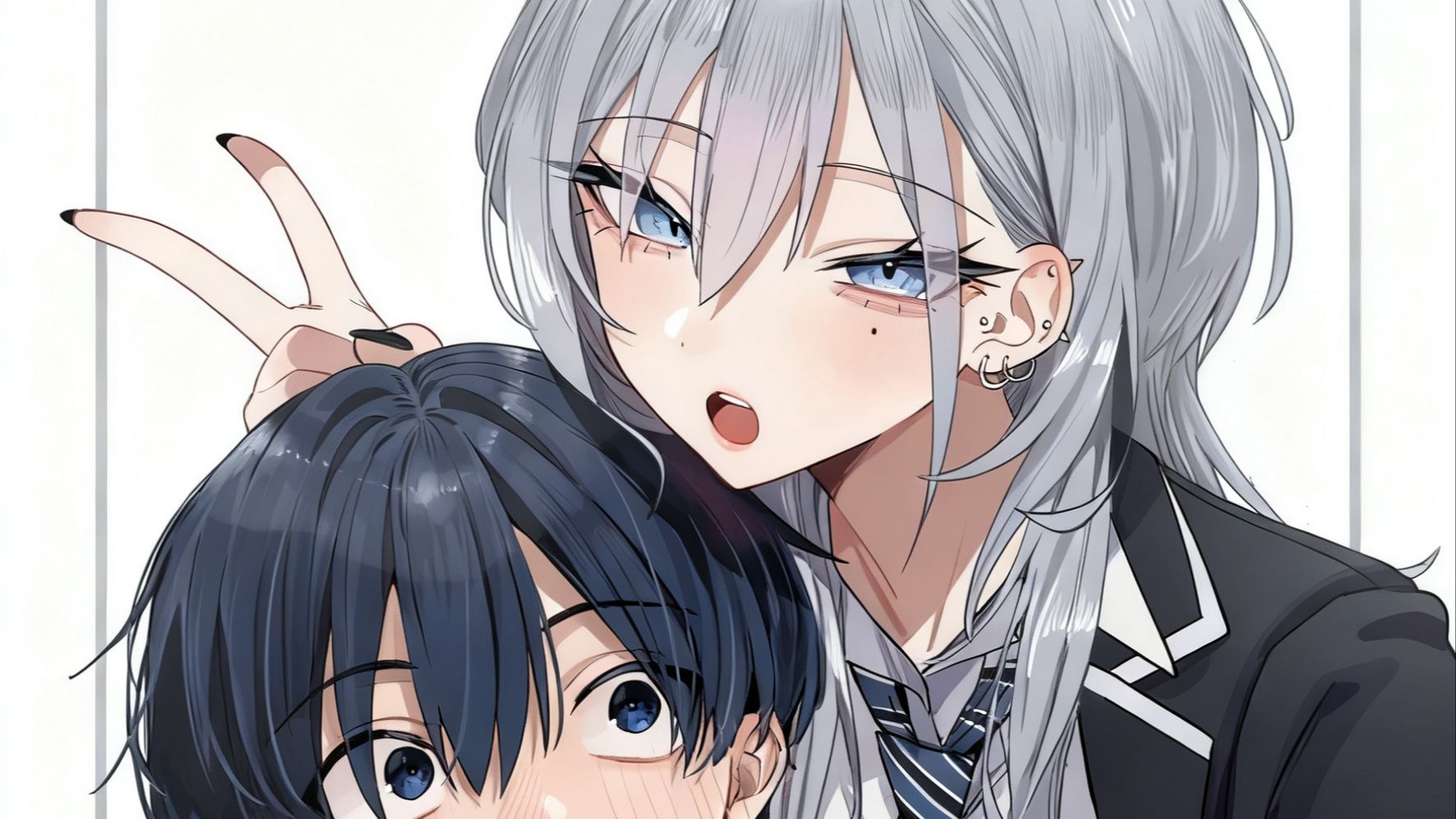 让人爬开的冷漠学姐！却把温柔都给了我？纯爱！