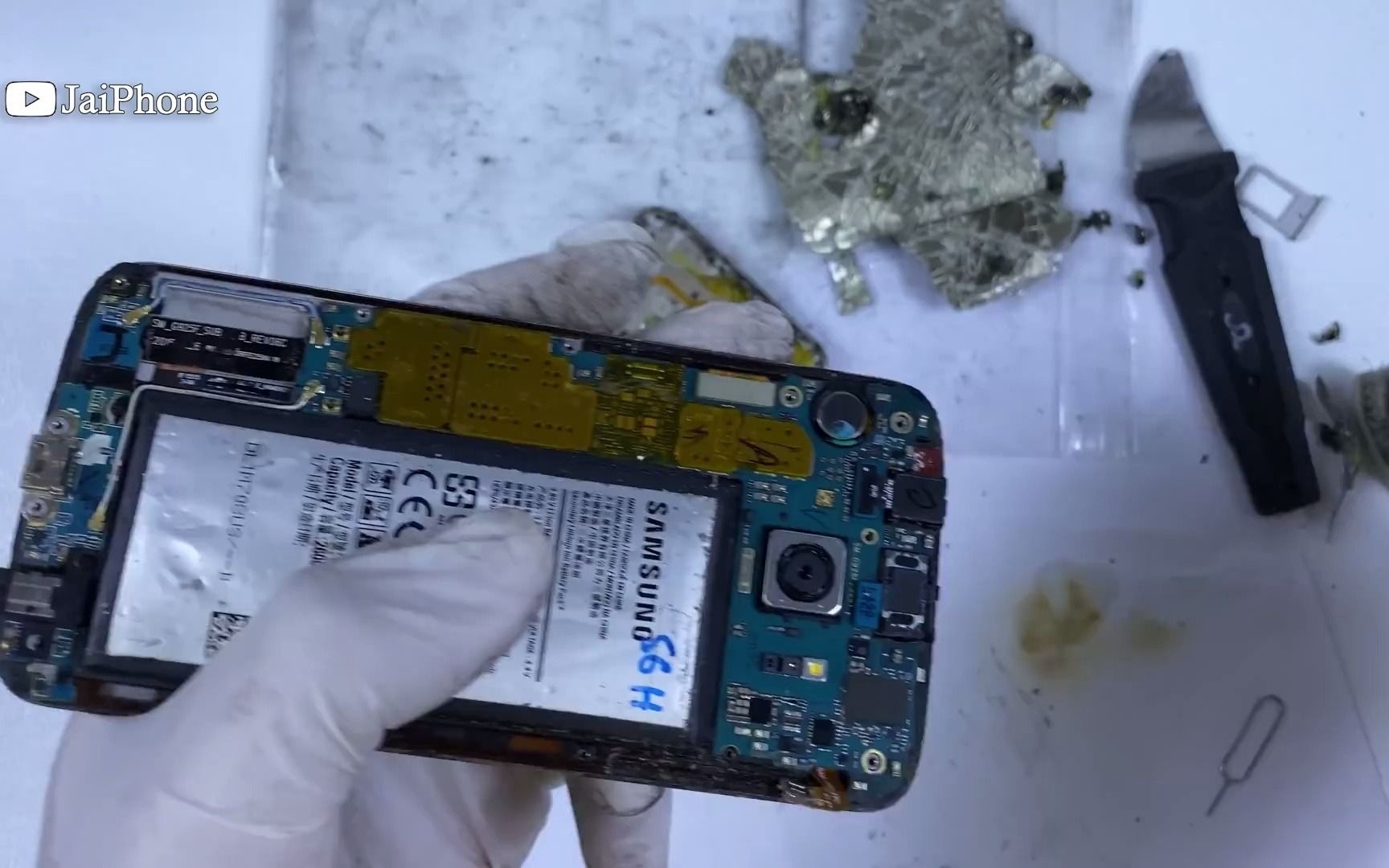 恢复销毁的手机| 恢复三星Galaxy S6 Edge | 重建坏掉的电话