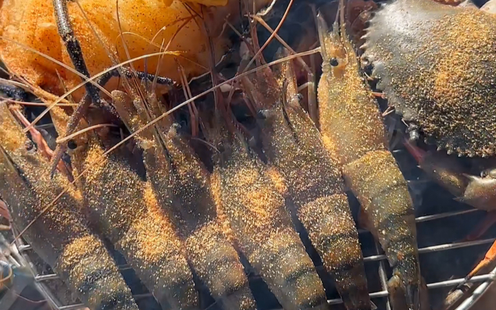 泰国本地人的海鲜自由龙虾海鲜真的会吃到腻