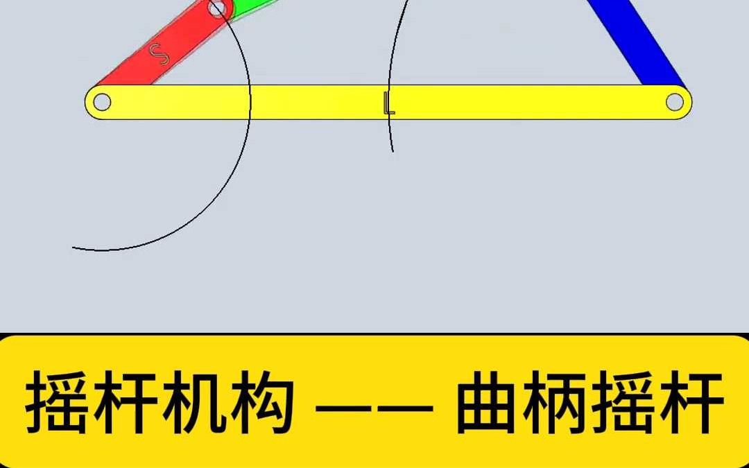 38摇杆机构 —— 曲柄摇杆