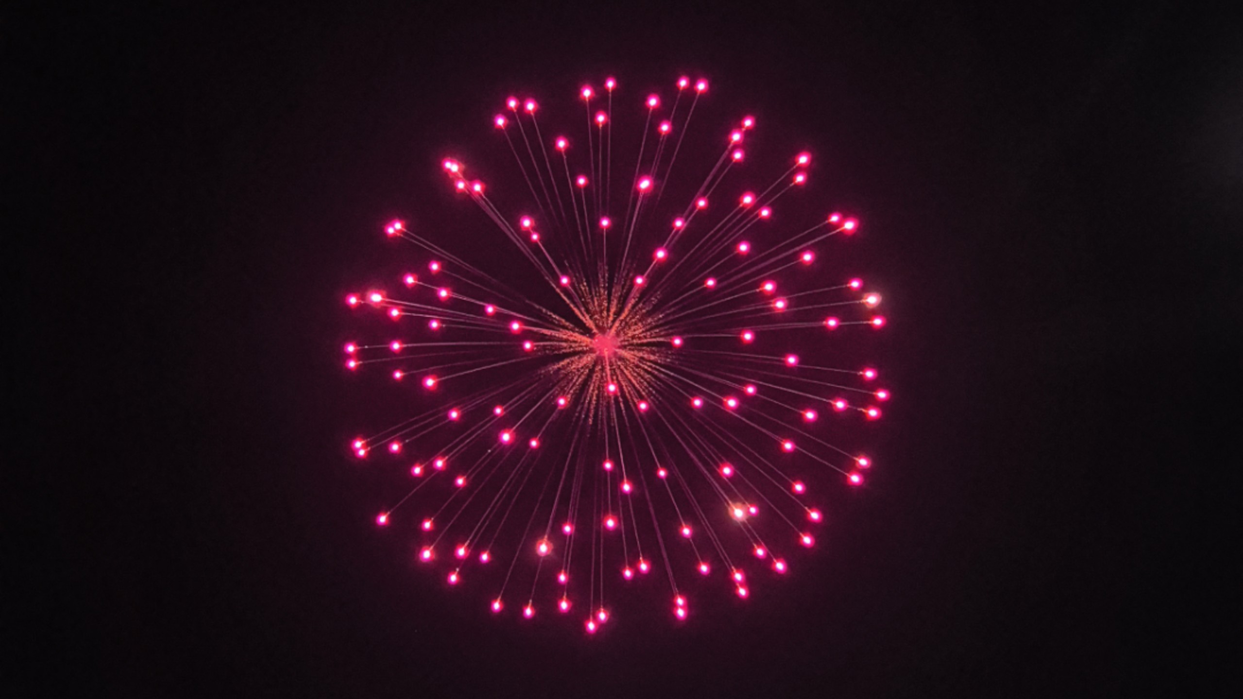 随手拍周末烟花