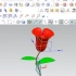 UG趣味模型玫瑰花造型