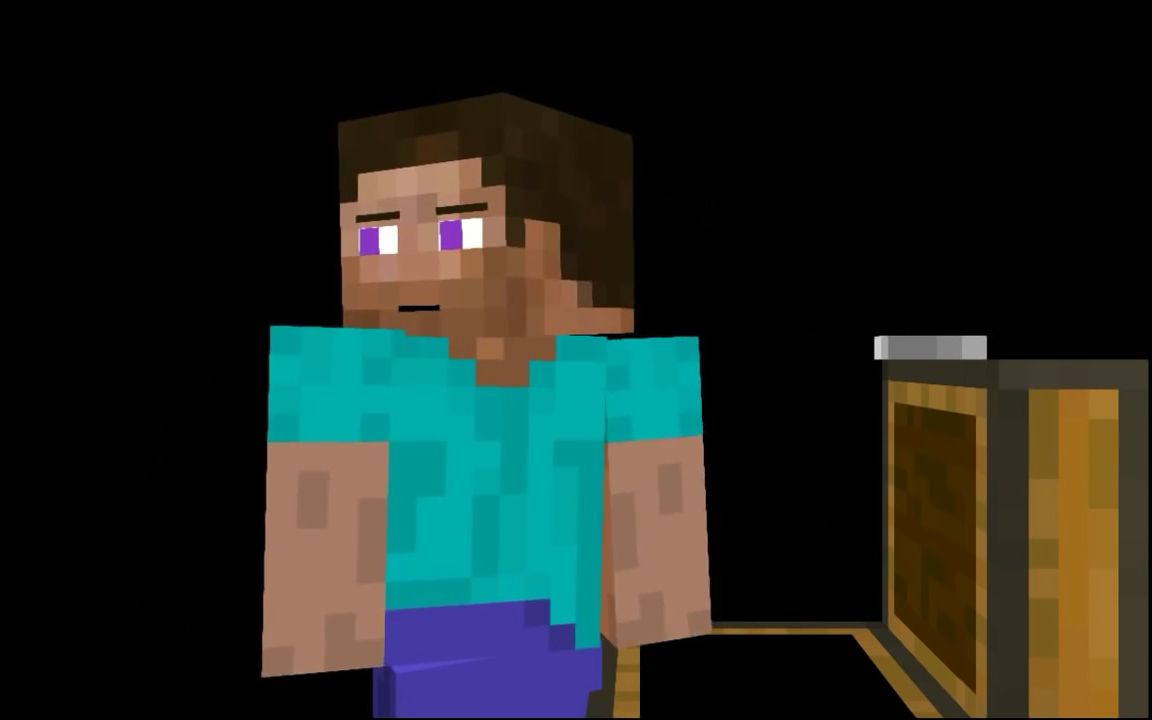 minecraft - steve wants cake