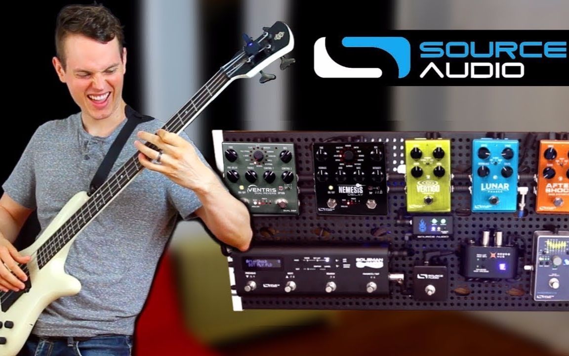 【Bass】搭配各种效果器 超带感的贝斯Solo_哔哩哔哩_bilibili