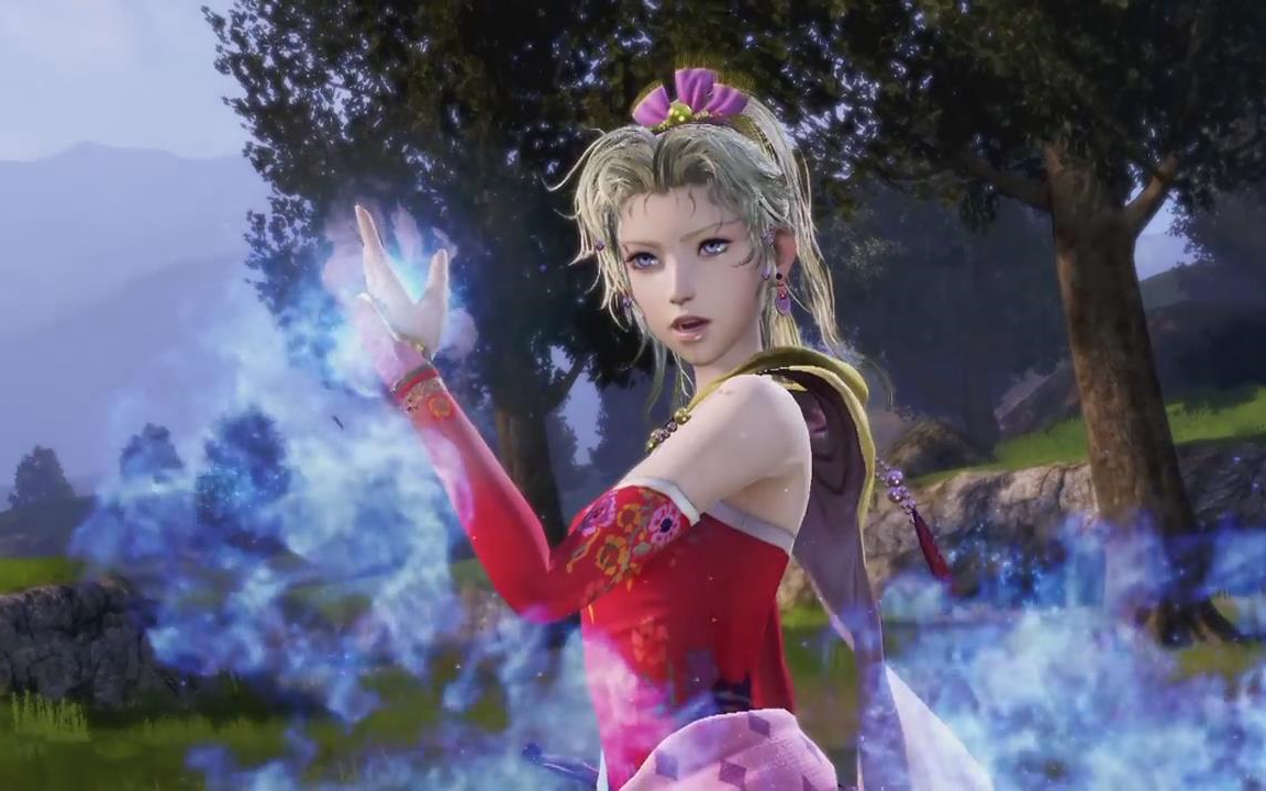 最终幻想纷争dff街机版最终幻想6ティナtina蒂娜技能动画演示dissidia