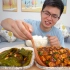 麻婆豆腐，虎皮青椒，做两个简单的对付一顿，盖饭还是香啊