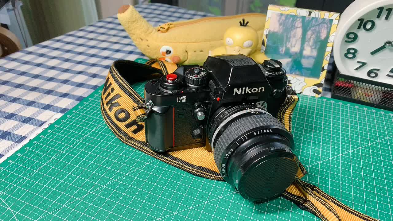 尼康F3 Nikon f3 胶片机胶卷取卷教程-哔哩哔哩