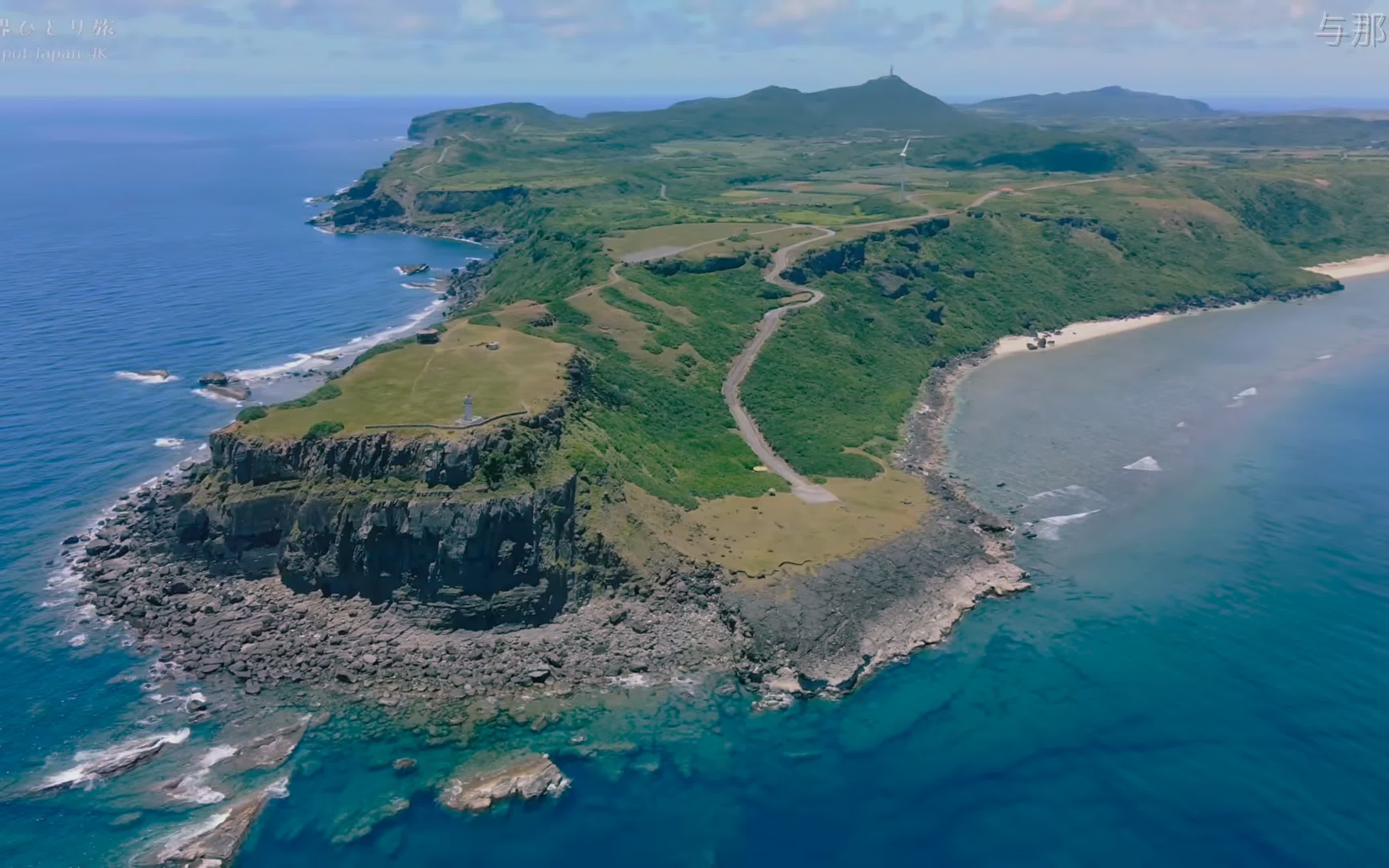 【八重山群岛篇】从空中俯瞰冲绳的60个绝景 okinawa 4k drone