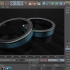 C4D教程 - 时尚手镯建模 How to model a Stylish Bracelet in Cinema 4D 