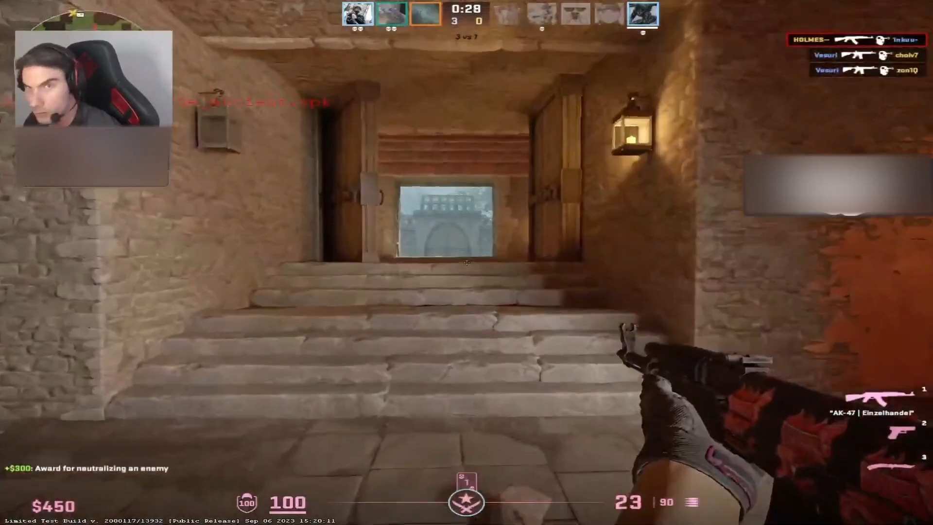 CS2 128 tick FACEIT Game [September 08 2023 Build]