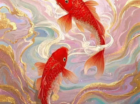 见锦鲤者好运连连