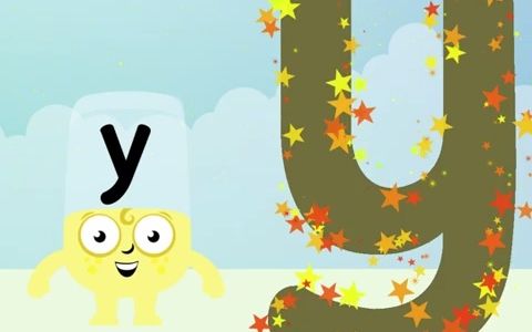 书写笔画-字母积木@alphablocks learn how to write the letter y