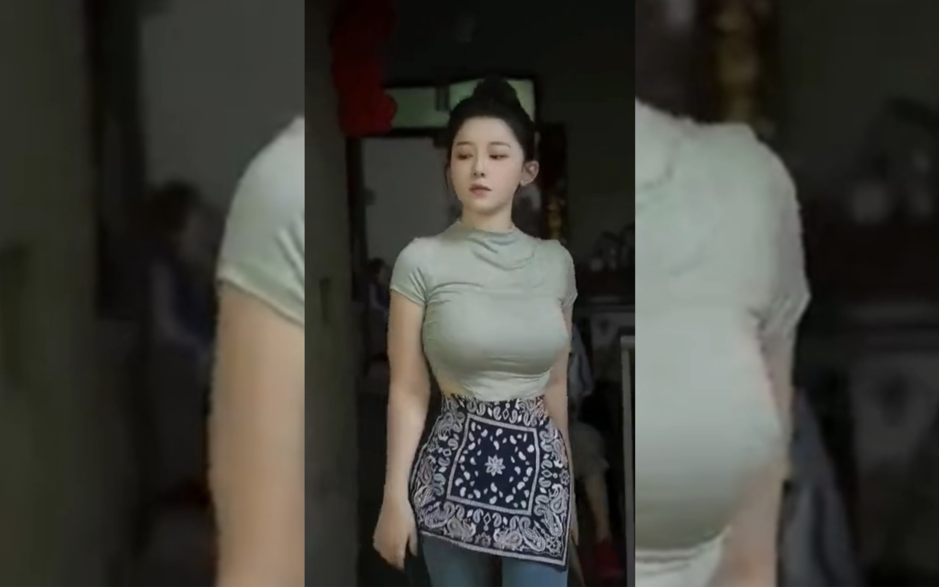 It's not the young girl who is 18, but the woman who is 30!