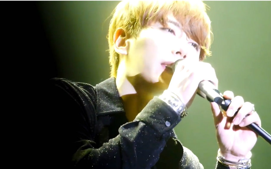 朴孝信 141224 再见我的爱 happy together 演唱会 饭拍