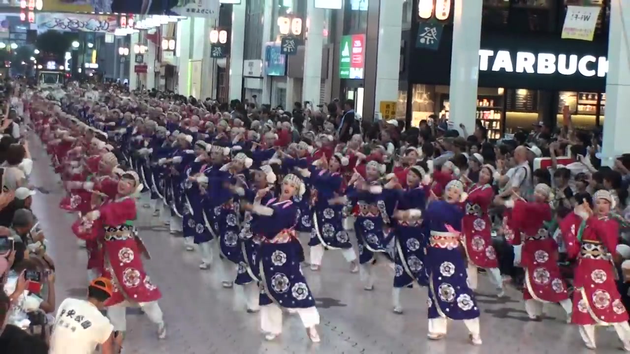 夜来舞合集 16 高知夜来祭全国大会parade Ver 哔哩哔哩 つロ干杯 Bilibili
