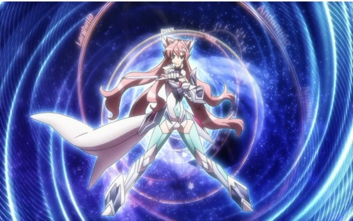 战姬绝唱symphogear gx - 玛丽亚变身画面(银之腕)