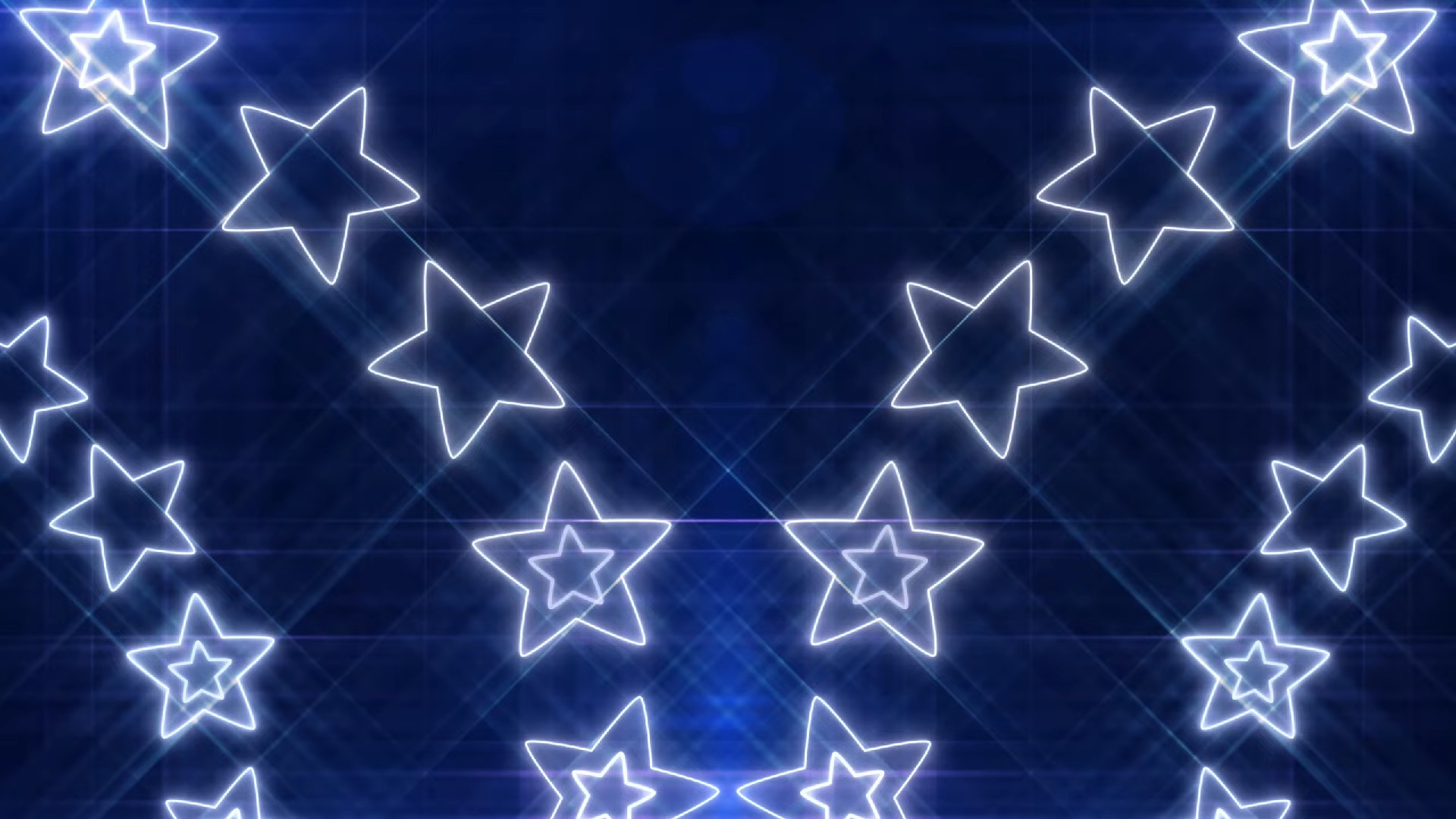 【舞台背景】12-拱形轨迹星星系列动态循环视频背景❤️ 浪漫梦幻舞蹈晚会年会循环动画