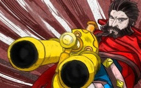 英雄联盟漫画版第四十四集S6强力的法外狂徒格-雷福斯lol英雄联盟