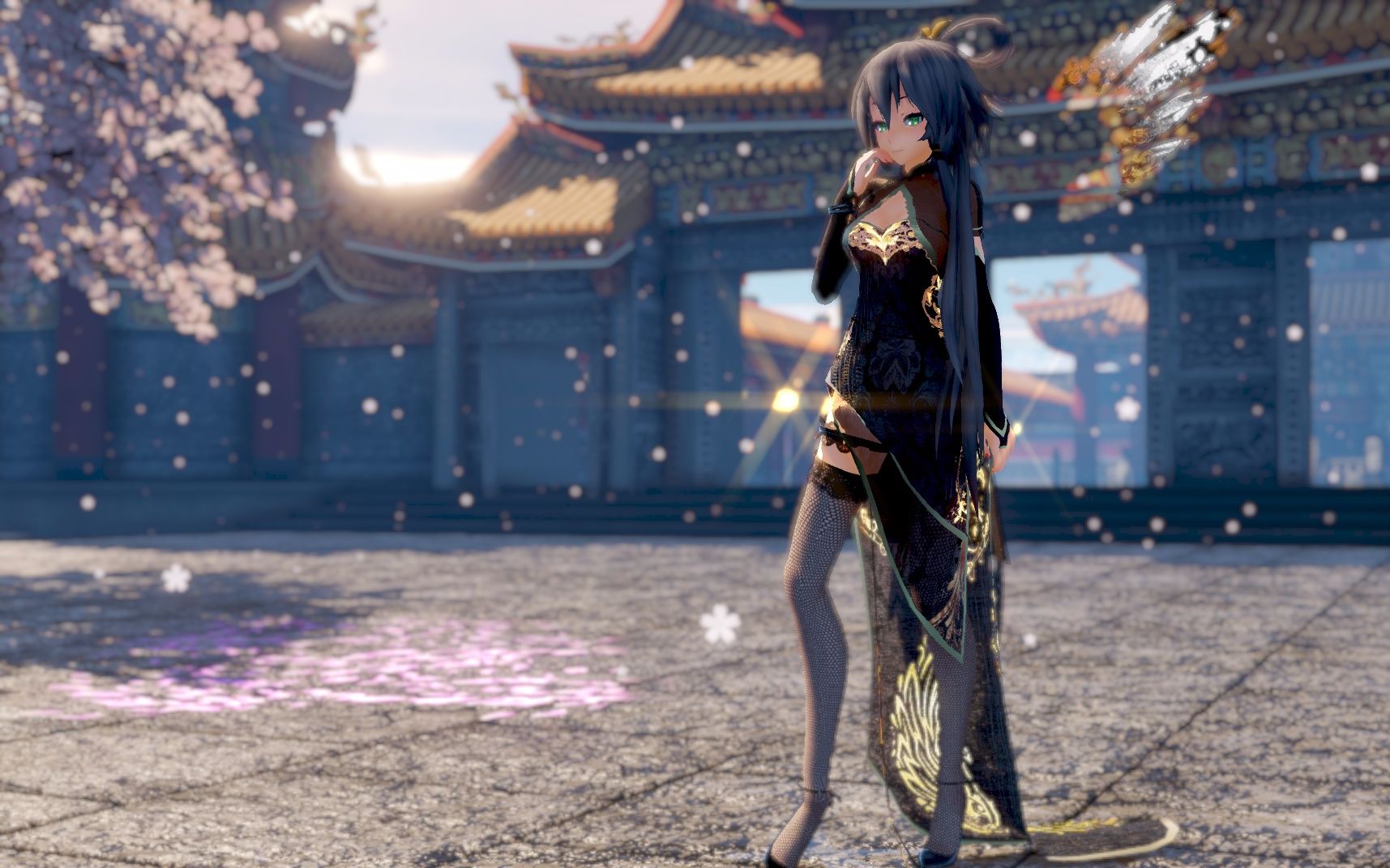 【金丝雀洛天依mmd】今朝有酒,今朝醉?