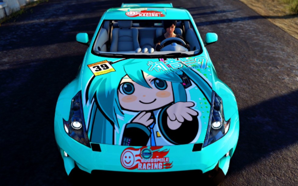 飙酷车神2初音未来痛车日产370z2013款