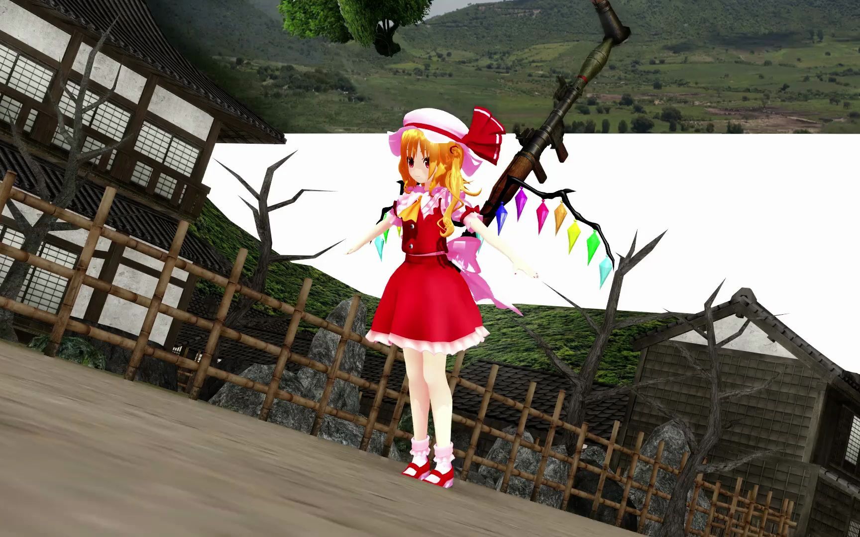 东方mmd雕像