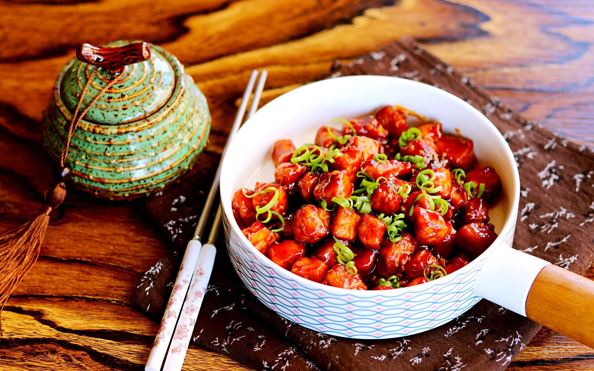 让你口水直流的香辣樱桃肉