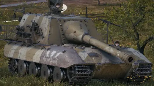 坦克世界科技树展示：E100坦克歼击车